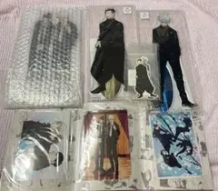 呪術廻戦　五条悟　夏油傑　アクリルMEGAフィギュア　ステッカー　ブロマイド