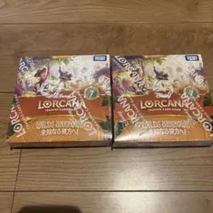 大いなるアズライト ディズニー ロルカナ 未開封 シュリンク付き 2BOX
