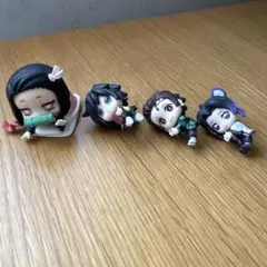 鬼滅の刃 マスコット 4体セット ガチャガチャ