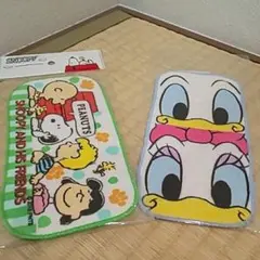 「ディズニー・スヌーピー」☆ミニタオル☆ハンカチ