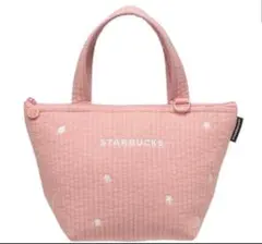 スタバ　SAKURA 2026 保冷　トートバッグ　ピンク　サクラ