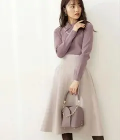 PROPORTION BODY DRESSING ハイウエストタックスカート