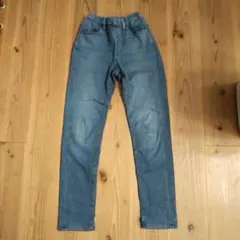 ユニクロ ヒートテックストレッチデニム 160