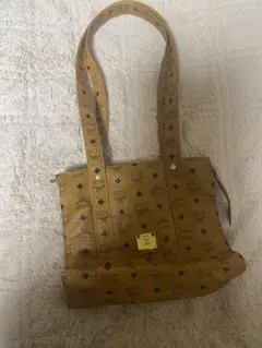 MCM トートバッグ ヴィセトス柄 ブラウン 大容量 - メルカリ
