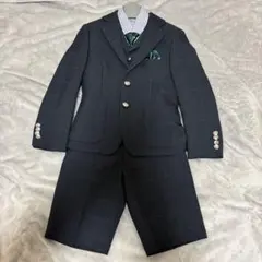 ◼️WANDER FACTORY◼️卒園入学式フォーマル5点セット　ネイビー　120