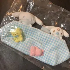 シナモロール　サンリオ　ティッシュボックスケース　仲間　ティッシュケース