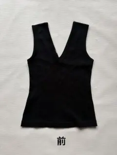 DOLCE&GABBANA タンクトップ (黒・38size)のサムネイル
