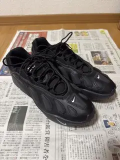 コムデギャルソン オムプリュス×ナイキ sense96 黒 28cm