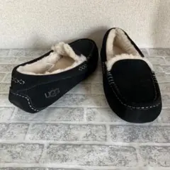 新作 ウォータープルーフ UGG アンスレー モカシン ブラック 26cm