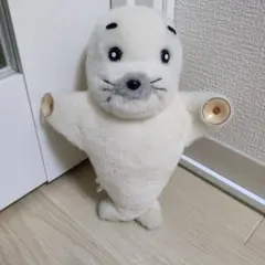 少年アシベ ゴマちゃん ぬいぐるみ ゴマフアザラシ レトロ