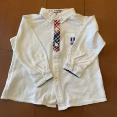 familiar 90cm ホワイトシャツ