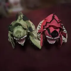 モンスターハンター　デフォルメ　BIG ぬいぐるみ　リオレウス　リオレイア