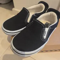 VANS スリッポン ブラック 17cm