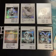 遊戯王 カード 6枚セット マンガ モノクロシク