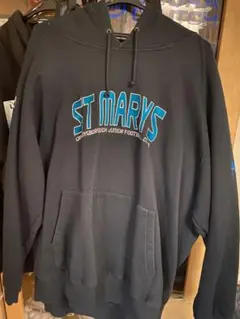【3XL】ST MARYS プルオーバーパーカー オーバーサイズ