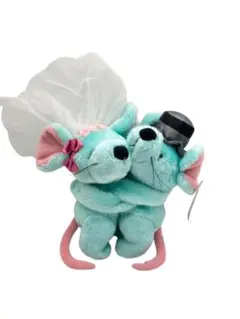 ウェディング ぬいぐるみ ねずみ ネズミ ウェルカムドール 新郎新婦