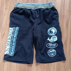 子供用　キッズ　ハーフパンツ　ウエスト総ゴム　入替え可能　150cm