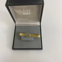 dunhill ゴールド ストライプ ネクタイピン