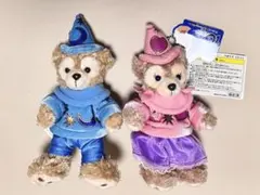 【新品】ダッフィー シェリーメイ ぬいぐるみバッジ 10周年