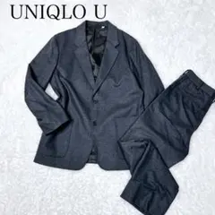 【極美品】UNIQLO U ジャージテーラードジャケット セットアップ M