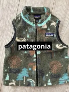 patagonia フリースベスト 12M〜18M