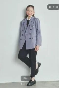 ELLE en noir パンツスーツ　セットアップ　165B