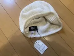 RACAL アイボリー サマーニット帽 タグ付き