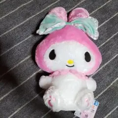 非売品 マイメロディ 大きなリボンみみむすびBIGぬいぐるみ 約40cm