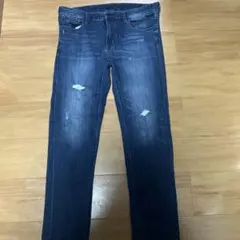 メンズ ユニクロ UNIQLO ダメージデニム ボトムス