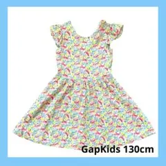 GAP KIDS 花柄 半袖ワンピース M 130