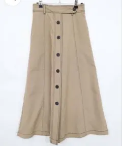 Riche glamour/リシェグラマー/ロングスカート/スカート/ベージュのサムネイル