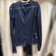 HARE ラメシアートップス　ブルーのサムネイル