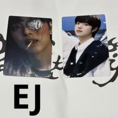 &TEAM EJ 韓国ポップアップストアフォトカードトレカAとＢ