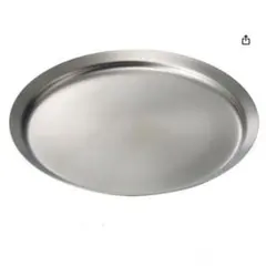 【美品】ラバーゼ(La Base) 燕三条 ステンレスプレート 大 27cm