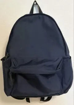 【美品】無印良品 肩の負担を軽くする 撥水 リュックサック ネイビーのサムネイル
