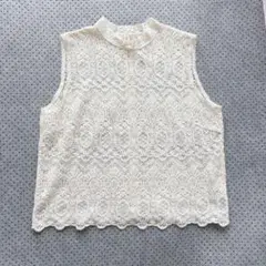 boudoir tokyo レースカットノースリーブブラウス - メルカリ