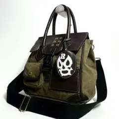 【極上美品✨】ラッセルノ GOLF CART BAG 2way ハンドバッグ