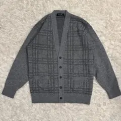 【希少】 Japan vintage 日本製 カーディガン ウール カシミヤ M