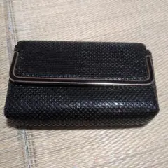 黒 スパンコール クラッチバッグ