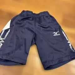 ゴムしっかり！　Mizuno ハーフパンツ 150 ネイビー