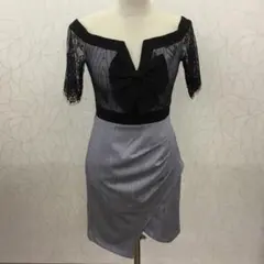 キャバドレス　グレー　6675 定価13800円