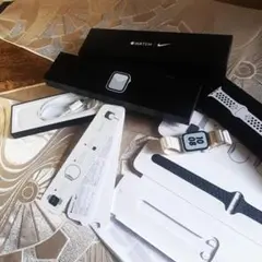 AppleWatch Nike SE40mm スペースグレー 最大容量100% - メルカリ