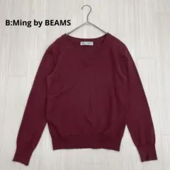 ◆ B:Ming by BEAMS Vネック ニット セーター プルオーバー