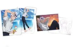 呪術廻戦 セガラッキーくじ クリアファイル 五条悟