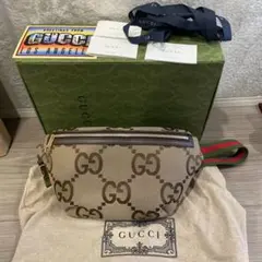 【新品未使用】グッチ　ジャンボGG ショルダーバッグ　696031 国内正規品