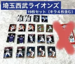 【埼玉西武ライオンズ】2023年プロ野球チップスカード19枚セット