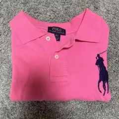 Polo Ralph Lauren ピンク クロップドポロシャツ XL