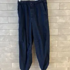 ユニクロ　ウォームイージーパンツ/デニム 140