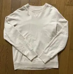 UNIQLO スウェットシャツ　Mサイズ　白