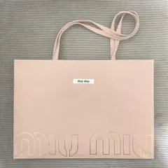 MIU MIU ショップ袋 ショッパー 紙袋のサムネイル
